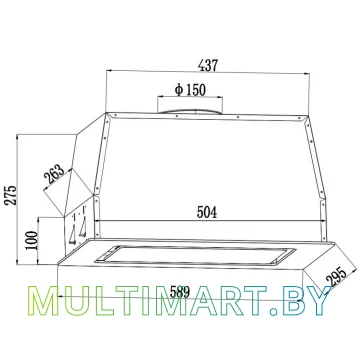 Вытяжка Grand Belfor GC 60 (белый) картинка 9